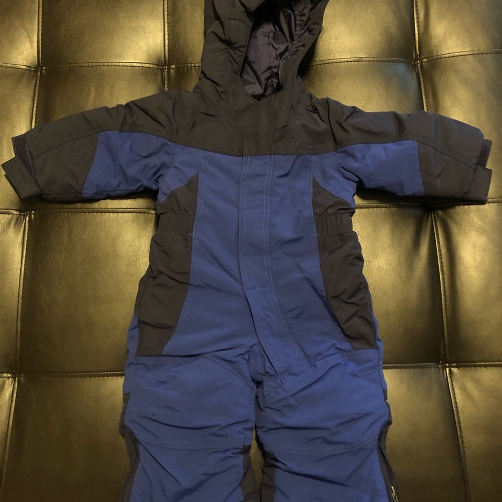 LL bean baby snow suit